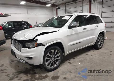 2017 Jeep Grand Cherokee Overland 4X4 z USA, uszkodzony, nr VIN 1C4RJFCG3HC696038